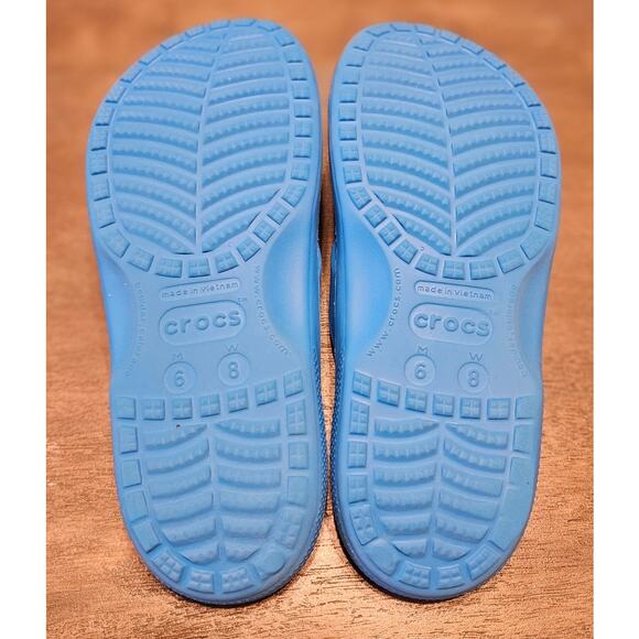 Crocs Baya II Women Size 6 Men 8 Blue Shoes Sandal Flip Flop Slides Open Toe - Picture 5 of 10